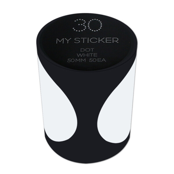 폼샵,폼텍 마이스티커 도트 30 화이트 50mm 롤,3050,MTD-3050,MTD3050,폼텍,마이스티커,도트,30,화이트,50mm,롤,폼텍마이스티커도트30화이트50mm롤,Φ50,mm,/,50개,Φ50mm/50개,413