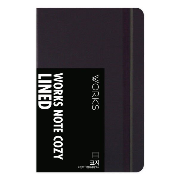 폼샵,웍스 노트 코지 라인드 12 블랙 베리 맥시,2236,WSN-2236,WSN2236,웍스,노트,코지,라인드,12,블랙,베리,맥시,웍스노트코지라인드12블랙베리맥시,140x214,mm,/,PU,104매,208p,140x214mm/PU/104매208p,516