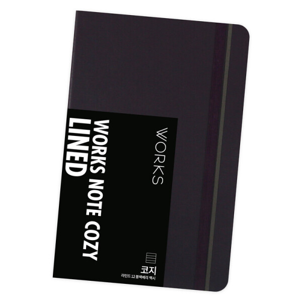 폼샵,웍스 노트 코지 라인드 12 블랙 베리 맥시,2236,WSN-2236,WSN2236,웍스,노트,코지,라인드,12,블랙,베리,맥시,웍스노트코지라인드12블랙베리맥시,140x214,mm,/,PU,104매,208p,140x214mm/PU/104매208p,516