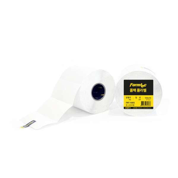 폼샵,폼텍롤라벨 감열지 100x50mm,1005,FRT-1005,FRT1005,폼텍롤라벨,감열지,100x50mm,폼텍롤라벨감열지100x50mm,100x50,mm,/,지관,40,1000개,100x50mm/지관40mm/1000개,225
